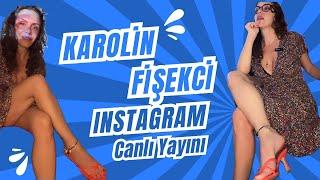 Karolin Fisekci Instagram Live Broadcast