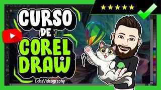  Curso COREL DRAW en YOUTUBE 2023 (Entrenamiento Online) ▶ DelcaVideography