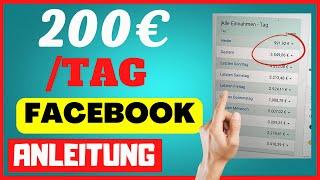 200€ pro Tag als AFFILIATE ANFÄNGER mit Facebook Anleitung (Geld verdienen mit Facebook 2025)