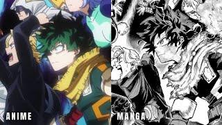 Anime VS Manga - My Hero Academia Season 7 Episode 5