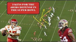 49ers Playbook: 5 Keys for the defense in the Super Bowl - Film Study