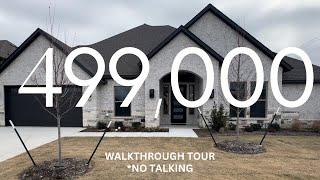 STUNNING SINGLE STORY VIDEO WALKTHROUGH NEAR DALLAS TEXAS. NO TALKING TOUR!