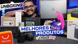 Super Unboxing do ALIEXPRESS Choice com os MELHORES produtos baratos + 3 ganhadores