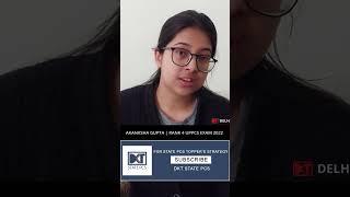 Rank 4 Akanksha Gupta UPPCS Exam 2022 | UPPSC Prelims 2023 Mock Test