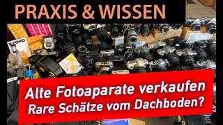   Analoge Kameras verkaufen - Reich werden durch alte Fototechnik?