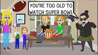 Miss Trunchbull Berates Childish Dad's Family over a Super Bowl Party