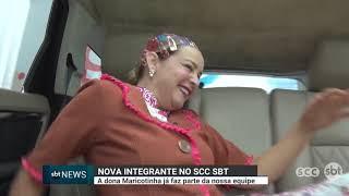 Dona Maricotinha agora das parte do time do SCC/SBT