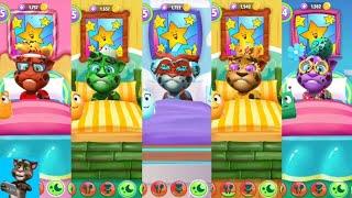 Red Vs Green Vs Iron Man Vs King Vs Purple My Talking Tom 2 Vs My Talking Tom 2