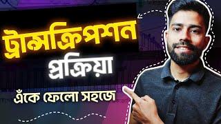 ⭐⭐⭐ ট্রান্সক্রিপশন প্রক্রিয়ার সহজ চিত্র | HSC | Figureschool