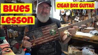 Cigar Box Guitar - Blues Lesson