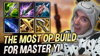 I'VE FOUND THE MOST OP BUILD FOR MASTER YI! - COWSEP