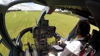 Elstree Helicopters Student Beth First Solo in Bell 206 Jet Ranger CLAY