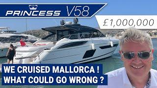 £1M Princess V58 - We circumnavigated Mallorca, living onboard with our kids. What could go wrong?