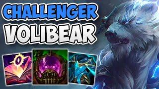 THIS IS HOW A CHALLENGER JUNGLER PLAYS VOLIBEAR | CHALLENGER VOLIBEAR JUNGLE GAMEPLAY | 12.2 S12