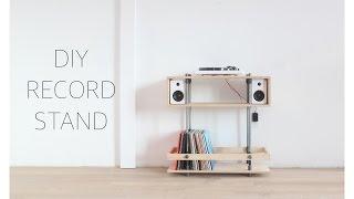 DIY Record Stand