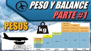 Principios de Peso y Balance (Parte 1) - Pesos