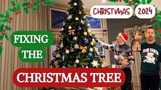 Fixing the Christmas Tree | Vlogmas 2024