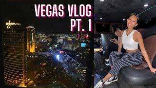 LAS VEGAS VLOG | driving down the Strip + Encore room tour