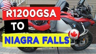BMW 1200GSA Motorcycle Road Trip - Grand Rapids to Niagara Falls