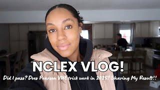 NCLEX VLOG| Exam Day, NCLEX Emotions, Pearson VUE Popup Trick & Sharing My Results!!!