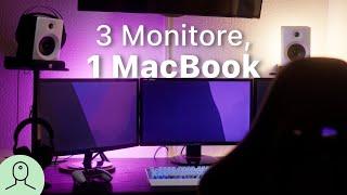 Wie du 3 MONITORE an dein MacBook anschließst | BenQ beCreatus DP1310