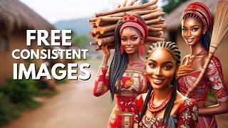 How To Create Consistent Character For African Folktales For Free | Biggest Secret