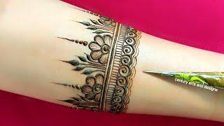 New stylish full hand mehndi design | easy mehndi design | mehndi ka design | mehndi design | mehndi