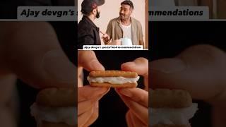 Ajay Devgn Special Food recommendations with Chef Sanjyot Keer  #shorts