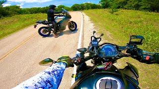 riding motorcycles outside of DFW TX #motovlog #motovlogger #steelhorsearound #motorcycle #texas