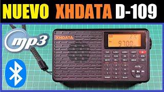 D-109 THE NEW AND VERY COMPLETE PORTABLE RADIO FROM XHDATA