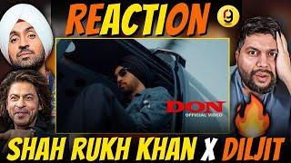 Diljit Dosanjh | DON Official Music Video | Shah Rukh Khan | REACTION BY RG | SRK X DILJIT DOSANJH