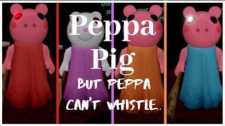 Peppa Pig | Peppa Can’t Whistle | Roblox Piggy Version!