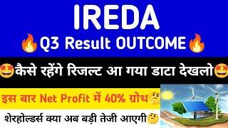 IREDA Share Q3 result outcome | IREDA Share | IREDA Share News | IREDA Share Latest News | IREDA