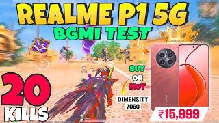 Realme P1 5G BGMI ( Aladdin Mode 3.1 ) Test on Fps : Under 15k