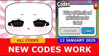 *NEW CODES JANUARY 12, 2025* [NEW UGC] Train For UGC ROBLOX | ALL CODES