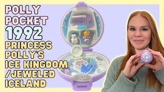 TOY TOUR: 1992 Princess Polly's Ice Kingdom / Jeweled Iceland | Vintage Polly Pocket Collection