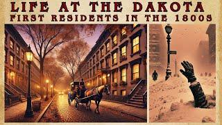 Life at the Dakota: First Residents in the 1800s #dakota