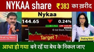 NYKAA Share Latest News Today, hold or sell,target analysis | Nykaa share news today