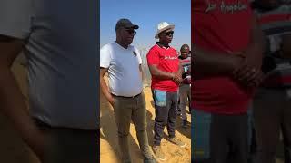 Bishop Sekete Planting Fruit Trees in Church