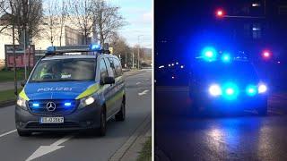 [Tag / Nacht] Ehemaliger Verkehrsunfallkraftwagen (VuKw) der Polizei Dresden auf Einsatzfahrt