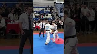 Кёкусинкай каратэ одним ударом наповал #shorts #karate #каратэ #кёкусинкай #knockout #нокаут