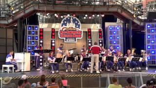 Chris Thigpen on Upright Bass with The 2013 Disneyland All American College Band (Trolley Song)