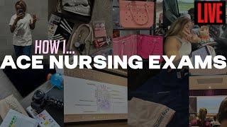 How I Prepare for My Nursing Exams: Study Tips and LIVE Grade Reveal