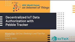 Decentralized IoT Data Authorization with Pebble Tracker [IoTeX]