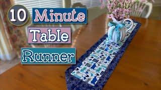 10 Minute Table Runner | Brand New! | The Sewing Room Channel