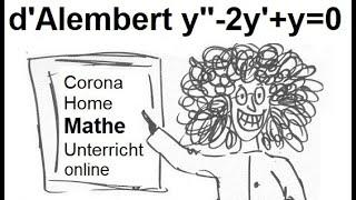 Differentialgleichungen: Einführung d'Alembert | Mathematik vom Mathe Schmid