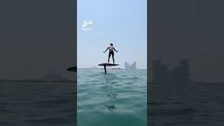 We got to test the Audi E-Foil and it didn't disappoint… #audi #surfboard #cooltech