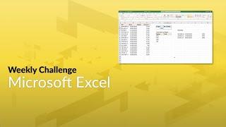 GoSkills Excel Challenge 1: Use Raw Data to Create Dynamic Reports - September 2020