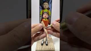 Handmade wooden figure