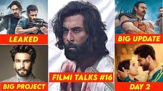 Adipurush Big Update  Tiger 3 Leaked  Animal  Update  Baiju Bawra Update  Filmi Talks #16